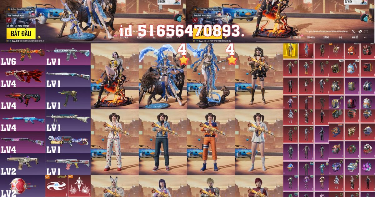 Acc PUBG Mobile mã 60880 - ảnh chính