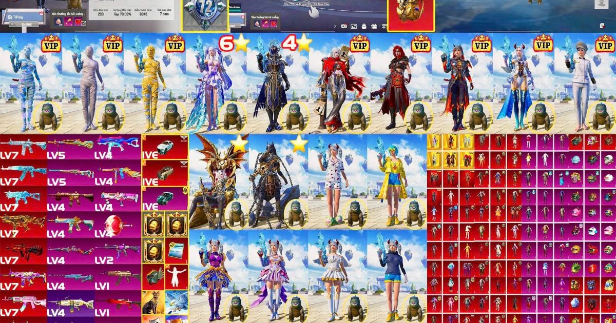 Acc PUBG Mobile mã 61239 - ảnh chính