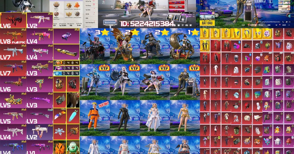 Acc PUBG Mobile mã 61257 - ảnh chính