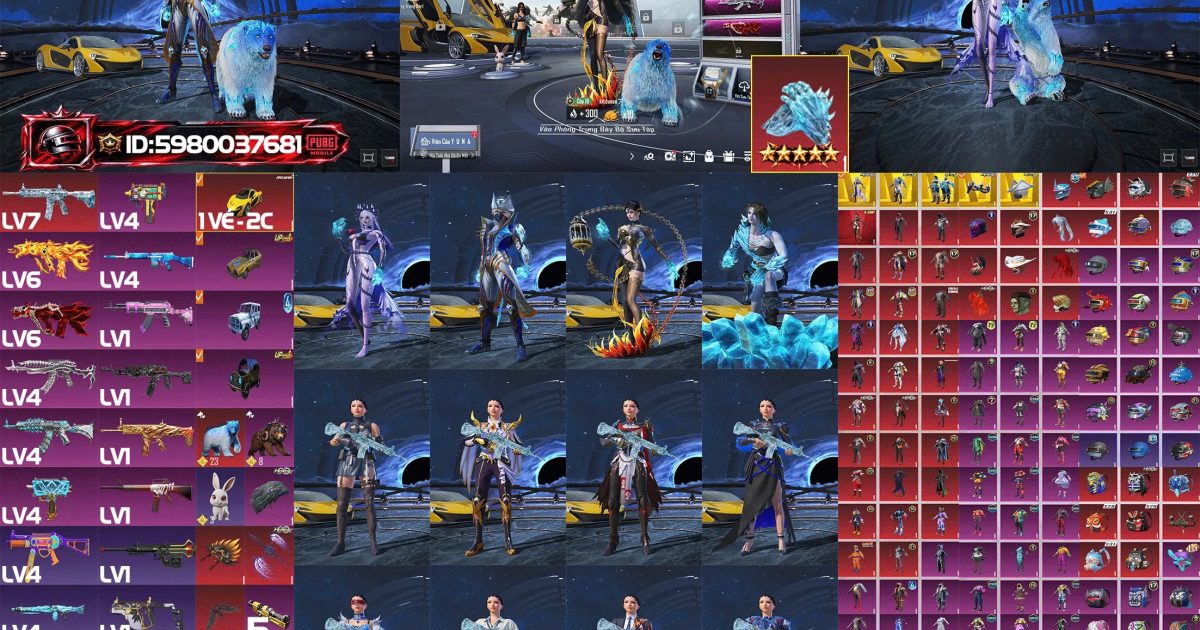 Acc PUBG Mobile mã 61265 - ảnh chính