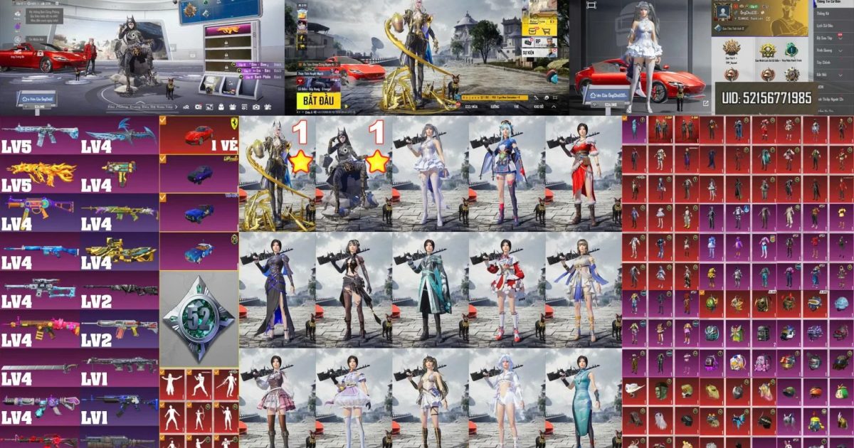 Acc PUBG Mobile mã 61364 - ảnh chính