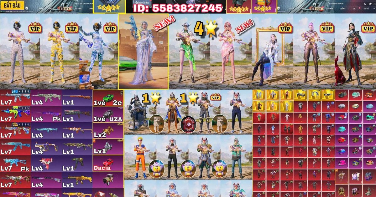 Acc PUBG Mobile mã 61425 - ảnh chính