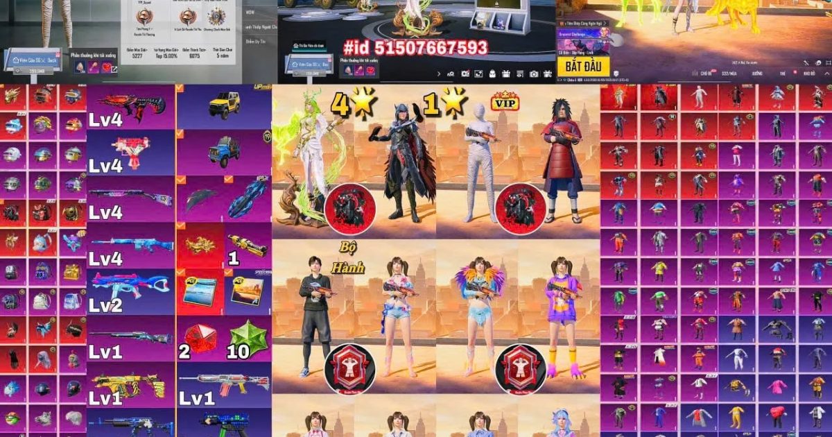 Acc PUBG Mobile mã 61592 - ảnh chính
