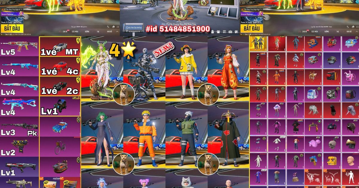 Acc PUBG Mobile mã 61621 - ảnh chính
