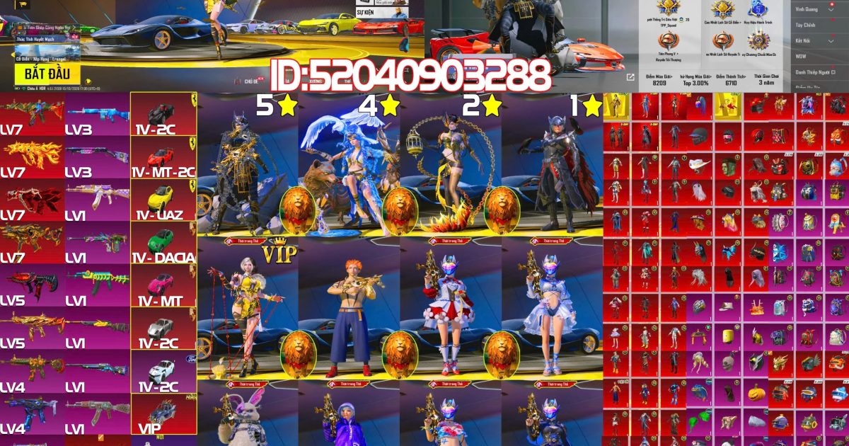 Acc PUBG Mobile mã 61848 - ảnh chính