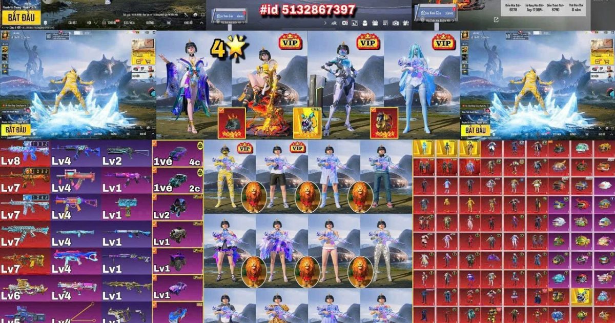 Acc PUBG Mobile mã 61873 - ảnh chính