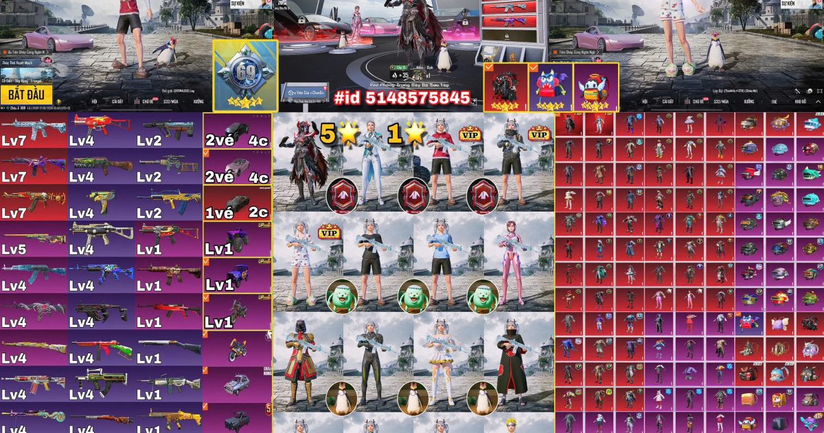 Acc PUBG Mobile mã 61887 - ảnh chính