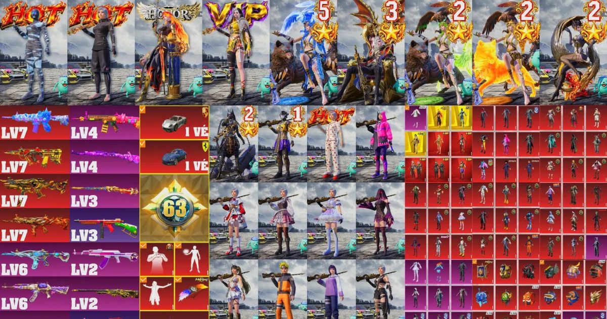 Acc PUBG Mobile mã 61912 - ảnh chính