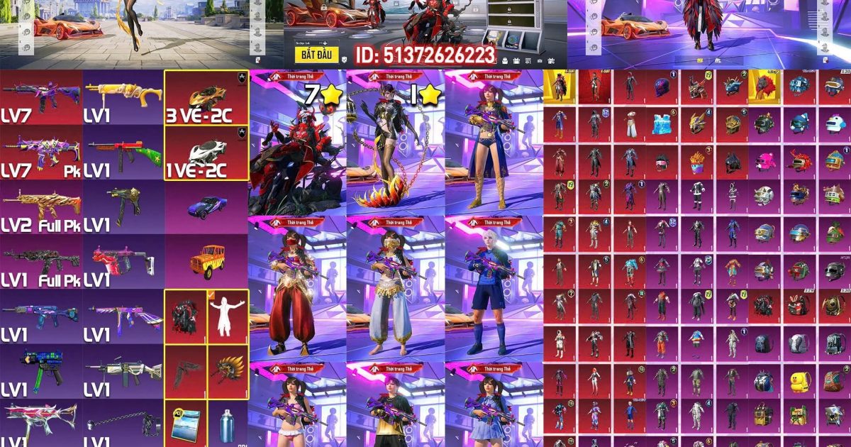 Acc PUBG Mobile mã 61959 - ảnh chính
