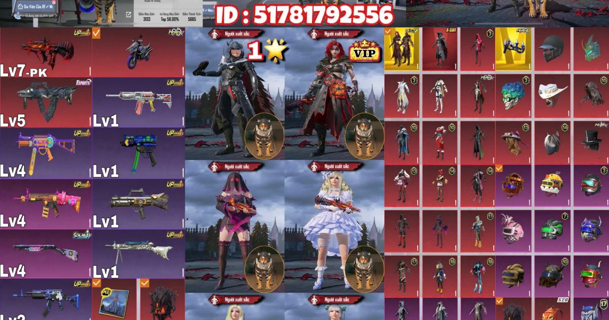 Acc PUBG Mobile mã 62028 - ảnh chính