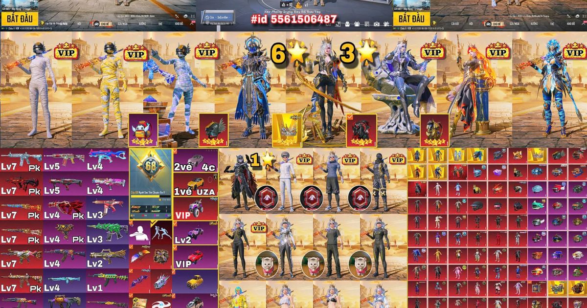 Acc PUBG Mobile mã 62335 - ảnh chính