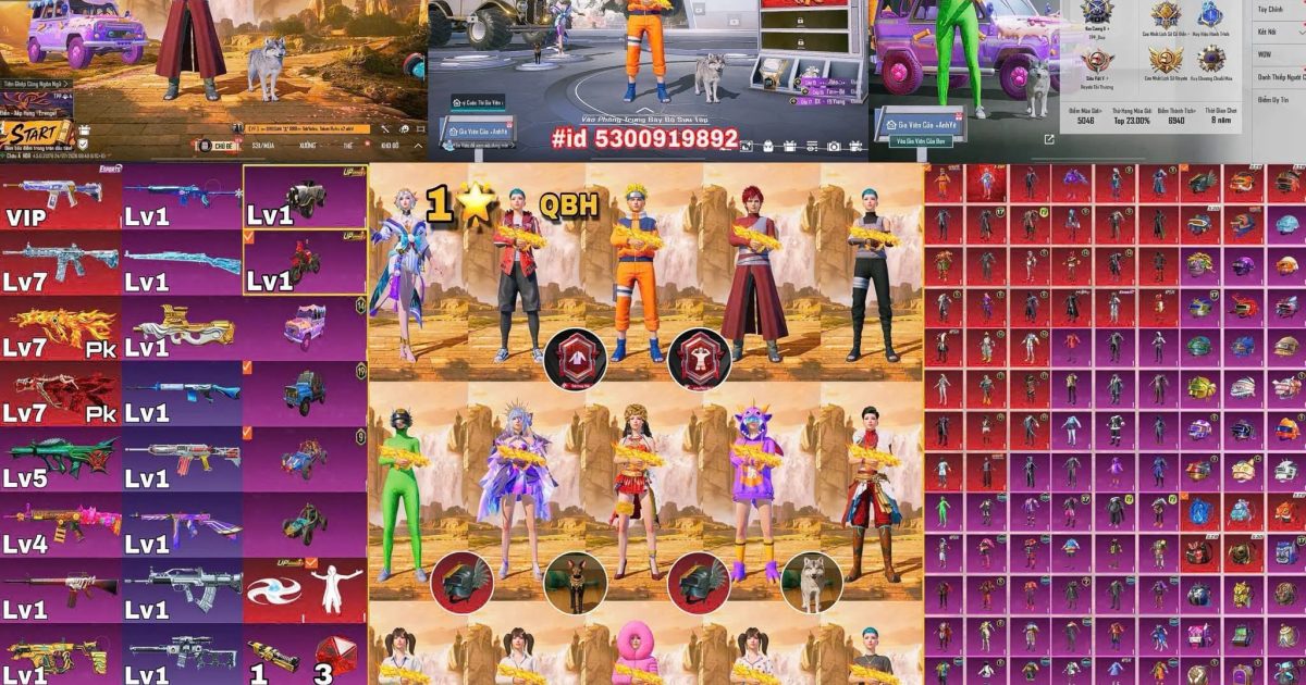Acc PUBG Mobile mã 62604 - ảnh chính