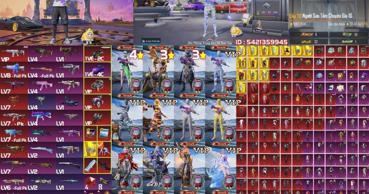 Acc PUBG Mobile mã 62758 - ảnh chính