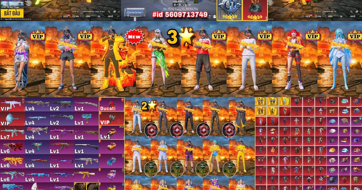 Acc PUBG Mobile mã 62980 - ảnh chính