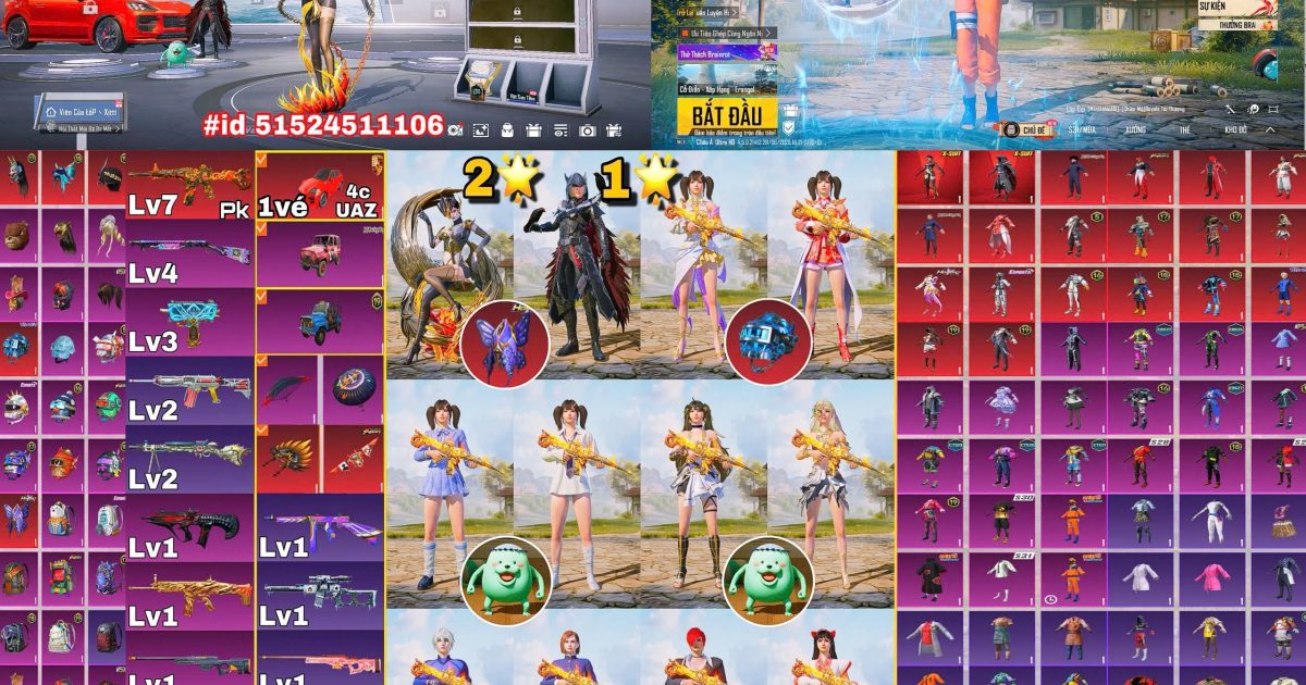 Acc PUBG Mobile mã 63088 - ảnh chính