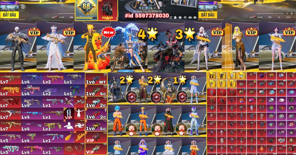 Acc PUBG Mobile mã 63334 - ảnh chính
