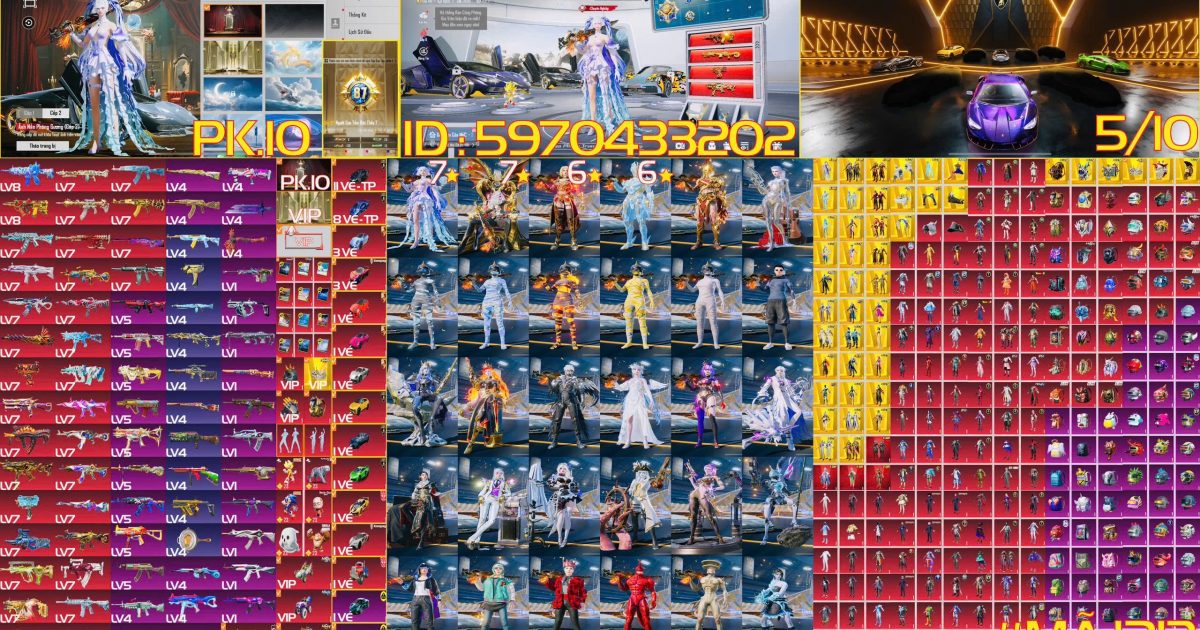 Acc PUBG Mobile mã 63445 - ảnh chính