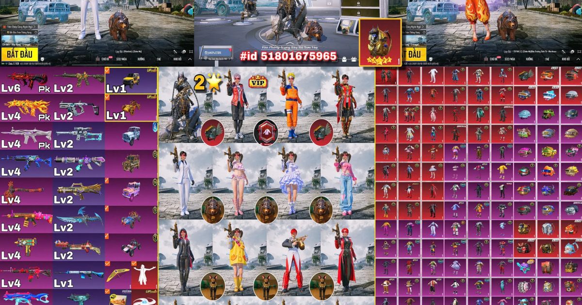Acc PUBG Mobile mã 63465 - ảnh chính