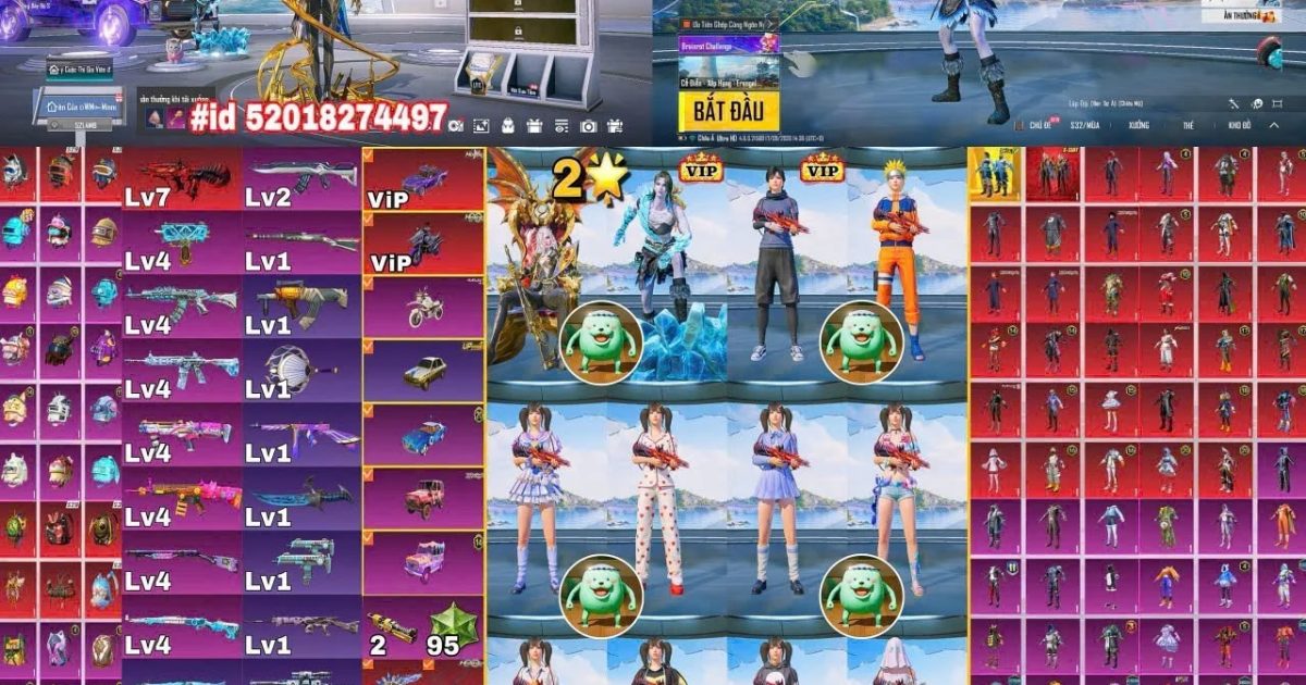 Acc PUBG Mobile mã 63557 - ảnh chính