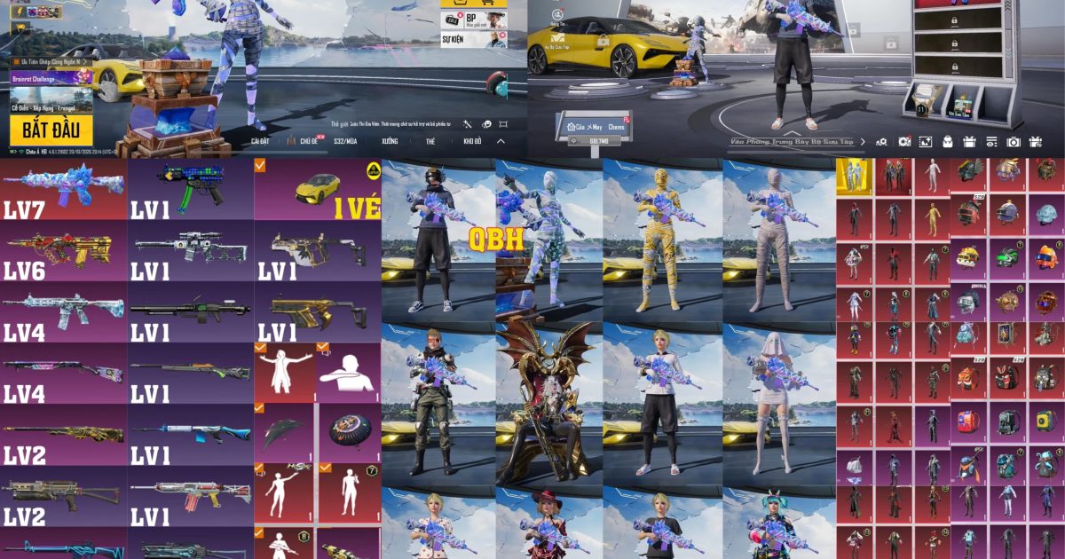 Acc PUBG Mobile mã 63637 - ảnh chính