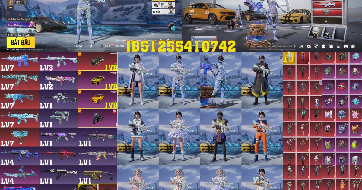 Acc PUBG Mobile mã 63643 - ảnh chính