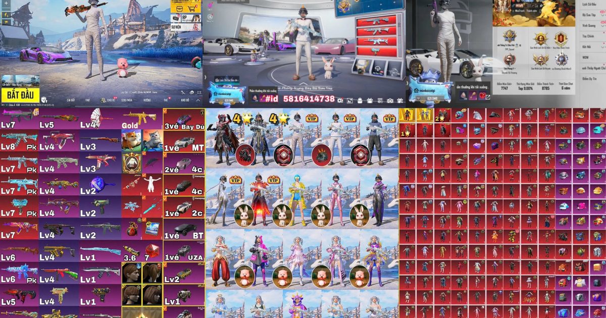 Acc PUBG Mobile mã 63660 - ảnh chính