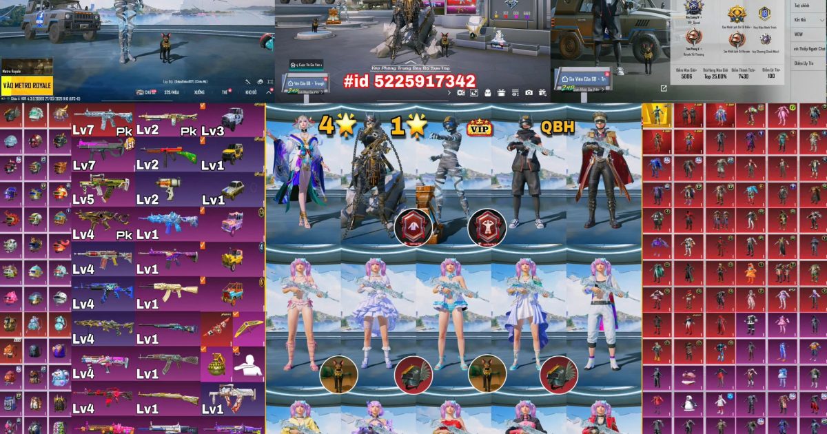 Acc PUBG Mobile mã 63805 - ảnh chính