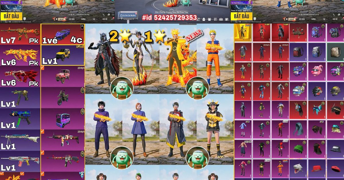 Acc PUBG Mobile mã 63889 - ảnh chính
