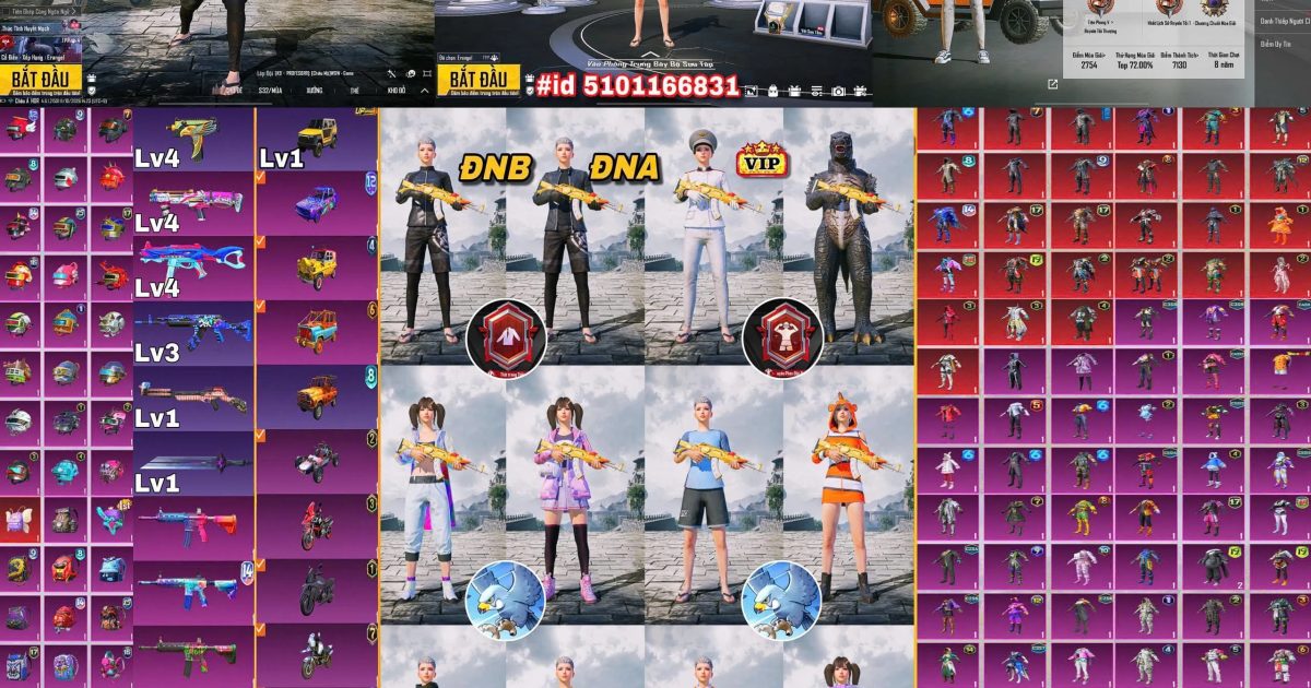 Acc PUBG Mobile mã 63945 - ảnh chính