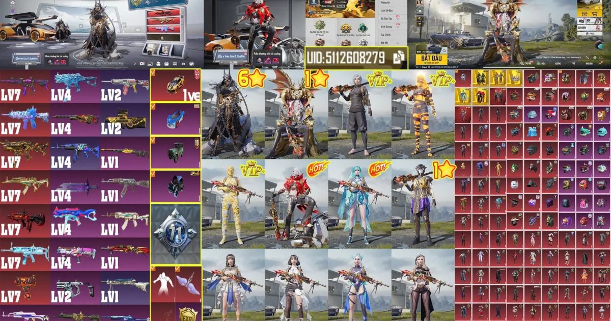 Acc PUBG Mobile mã 63974 - ảnh chính