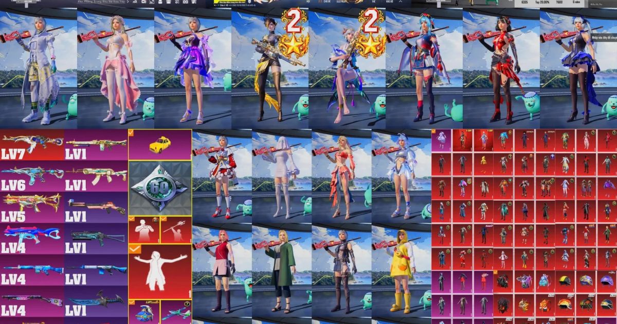 Acc PUBG Mobile mã 63975 - ảnh chính