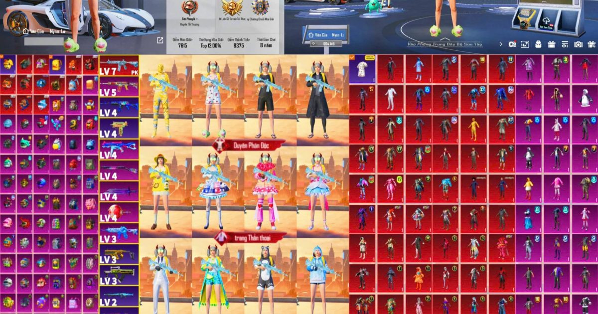 Acc PUBG Mobile mã 64224 - ảnh chính