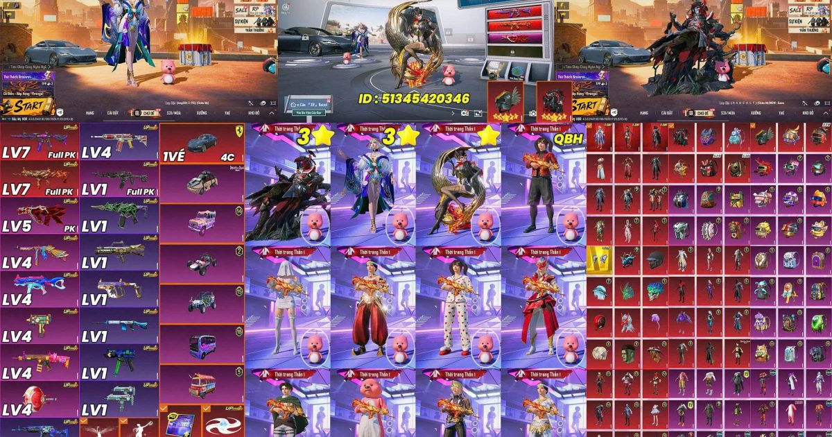 Acc PUBG Mobile mã 64344 - ảnh chính