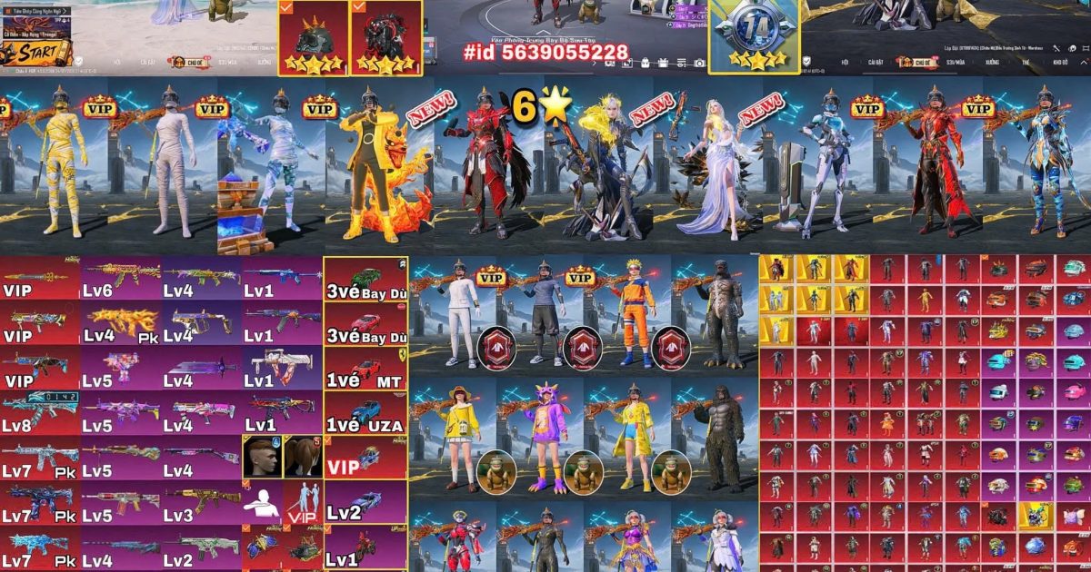Acc PUBG Mobile mã 64603 - ảnh chính