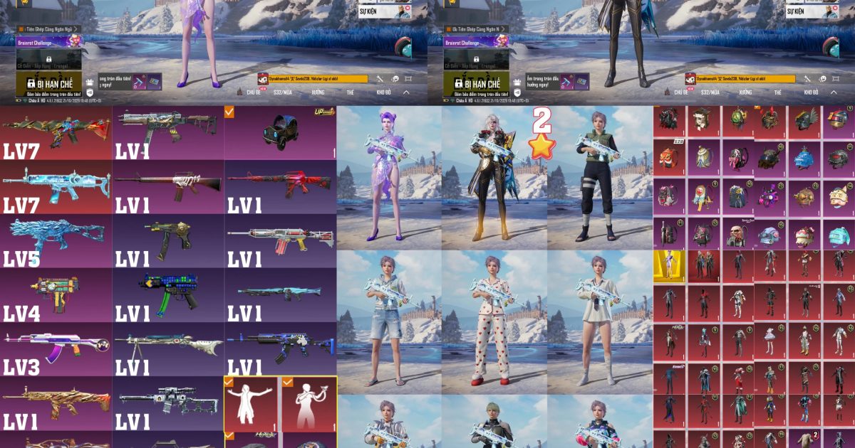 Acc PUBG Mobile mã 64654 - ảnh chính