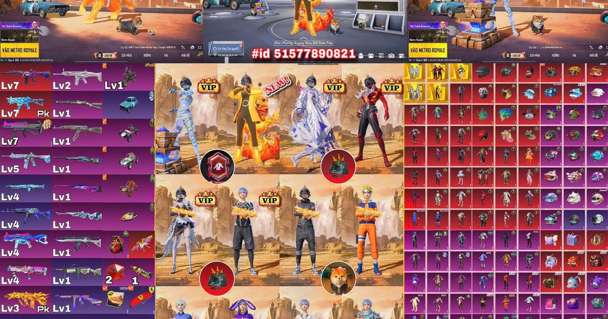 Acc PUBG Mobile mã 64755 - ảnh chính