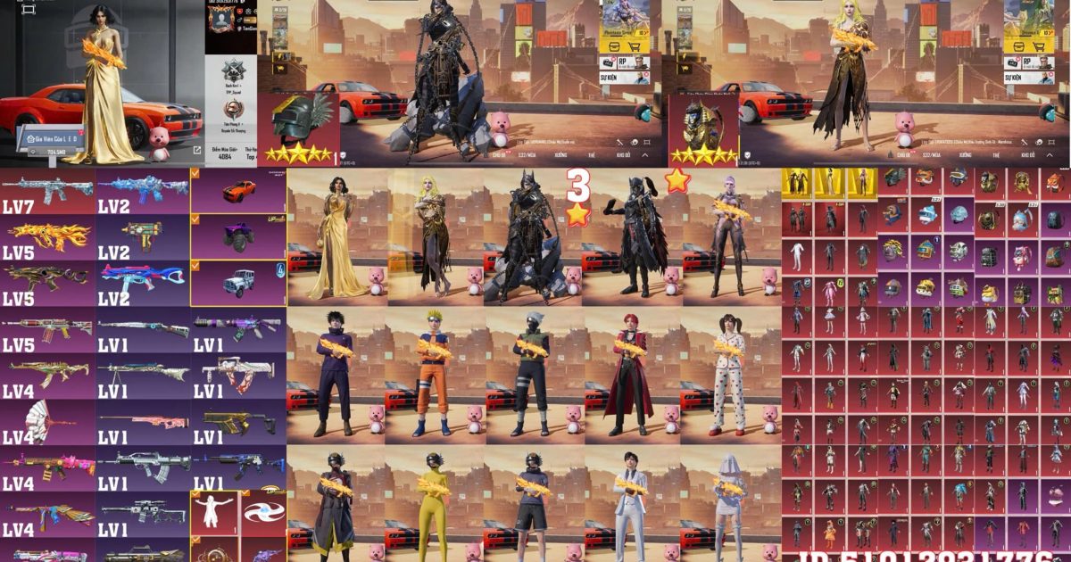 Acc PUBG Mobile mã 64937 - ảnh chính