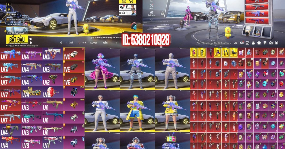 Acc PUBG Mobile mã 64987 - ảnh chính