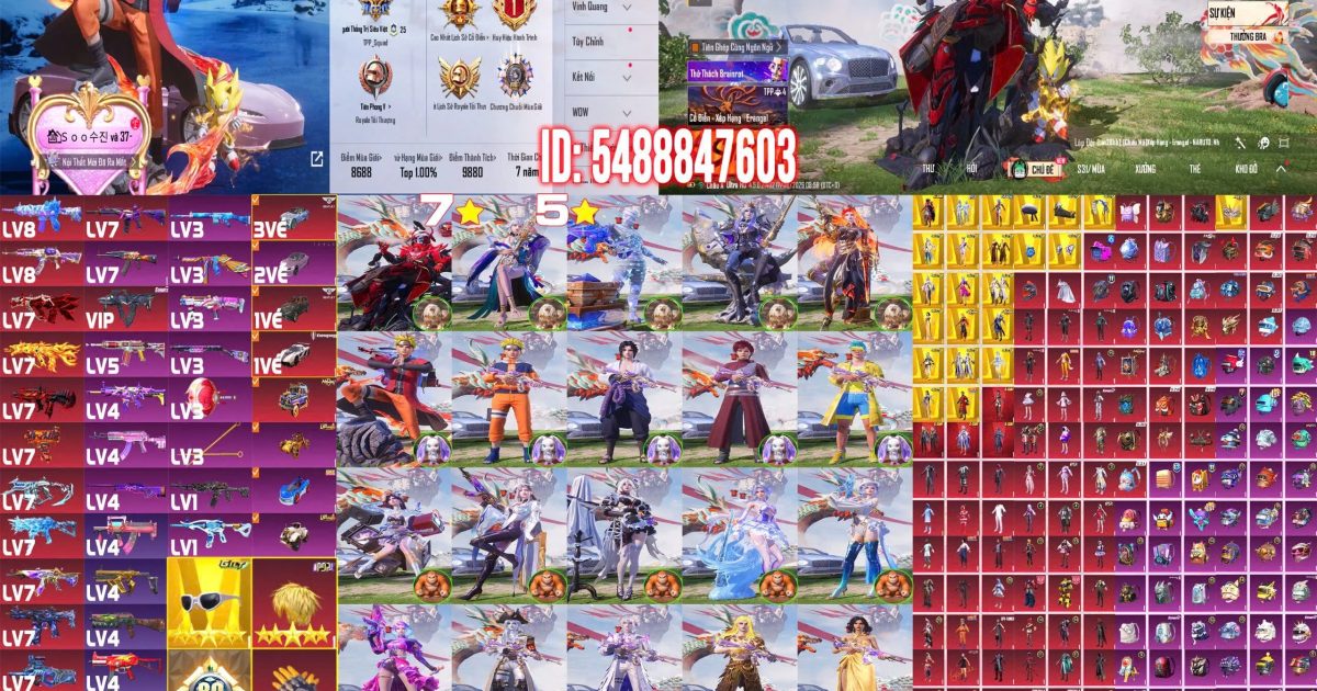 Acc PUBG Mobile mã 65007 - ảnh chính