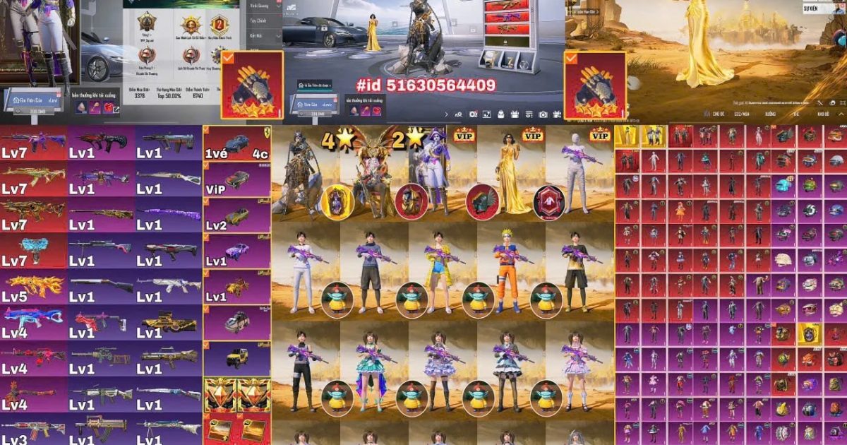 Acc PUBG Mobile mã 65048 - ảnh chính