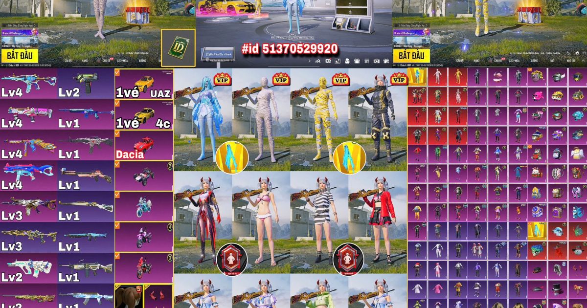 Acc PUBG Mobile mã 65184 - ảnh chính