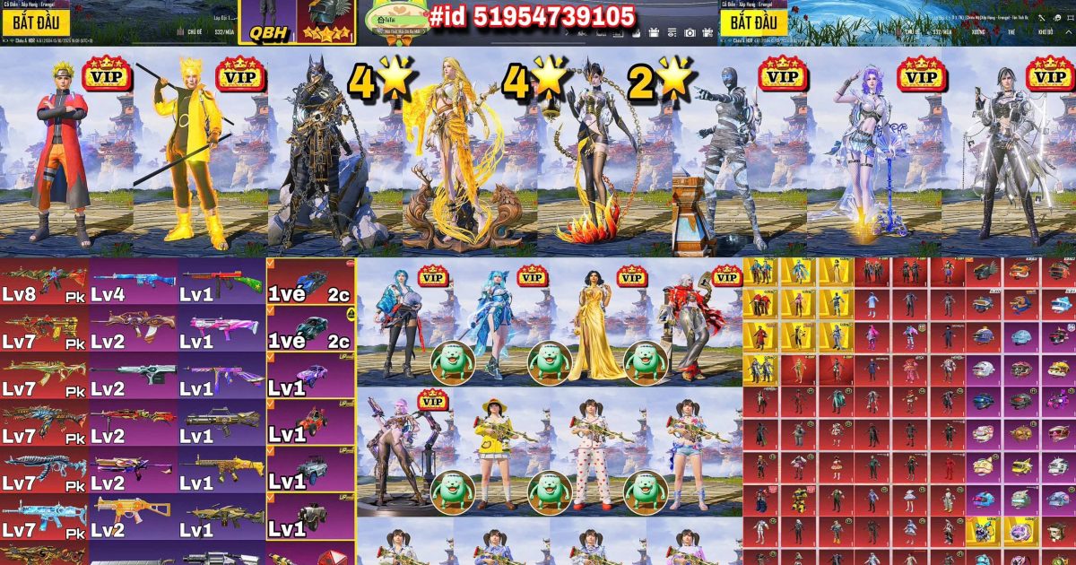 Acc PUBG Mobile mã 65231 - ảnh chính