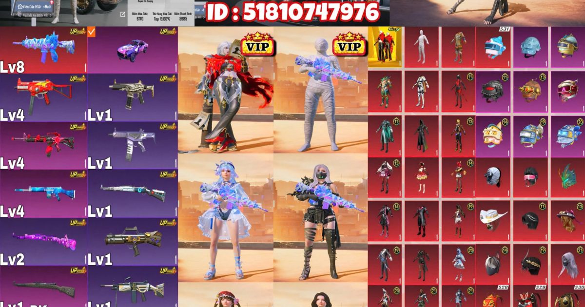 Acc PUBG Mobile mã 65375 - ảnh chính