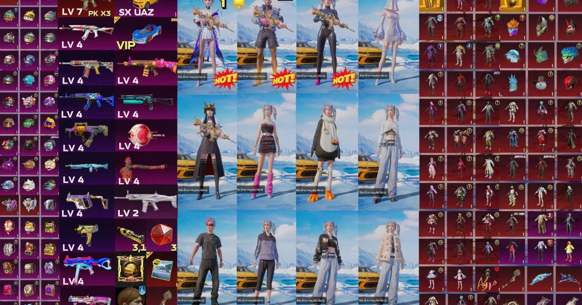 Acc PUBG Mobile mã 65670 - ảnh chính