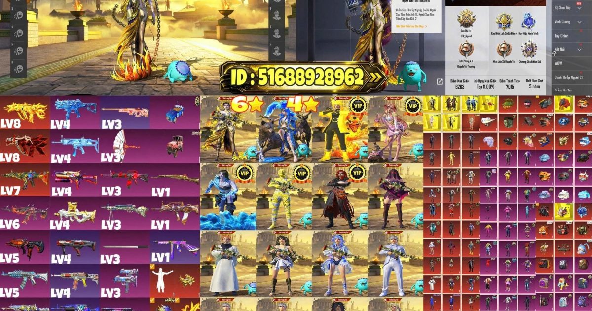 Acc PUBG Mobile mã 65741 - ảnh chính