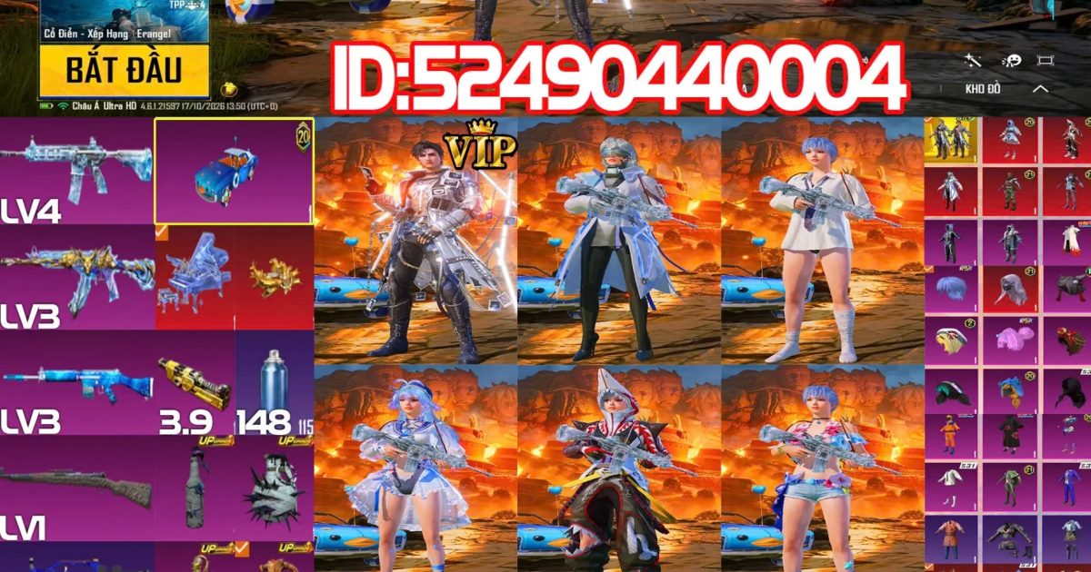 Acc PUBG Mobile mã 65742 - ảnh chính