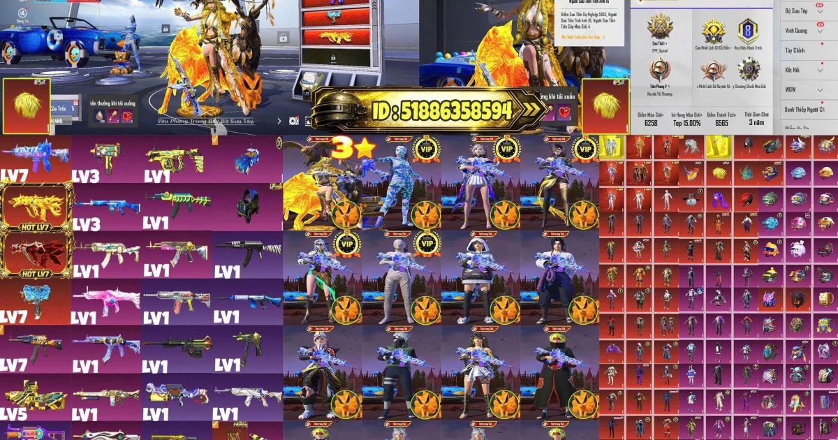 Acc PUBG Mobile mã 65743 - ảnh chính