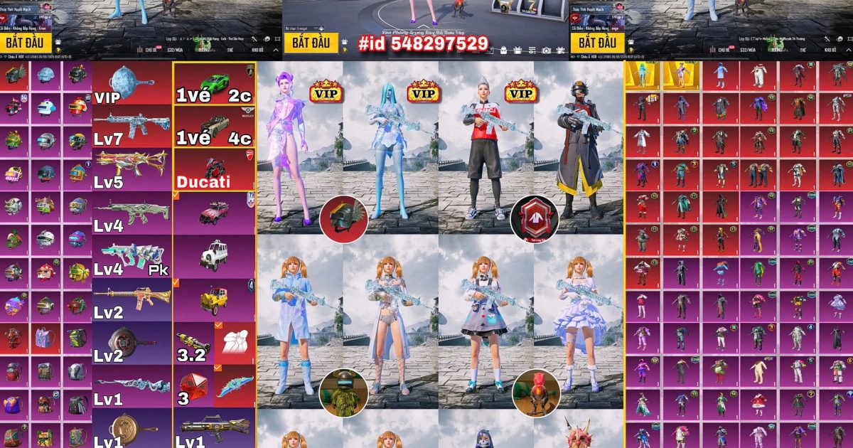 Acc PUBG Mobile mã 65806 - ảnh chính