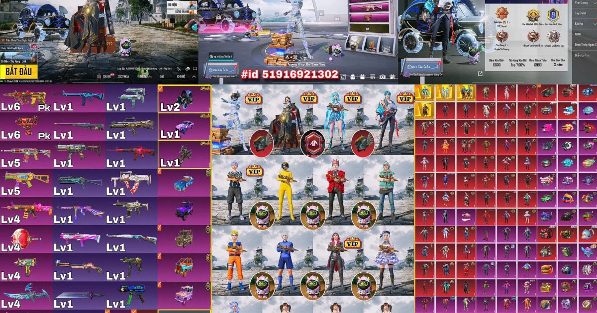 Acc PUBG Mobile mã 65808 - ảnh chính