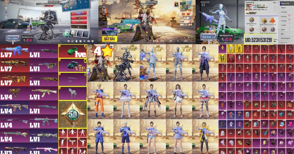 Acc PUBG Mobile mã 65813 - ảnh chính